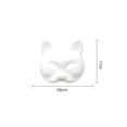 thumbnail image 3 of DIY Cats Face Mask Kit Includes Blank Cats Mask Faux Fabric And Plastic Mesh For Holiday Decorations, 3 of 8