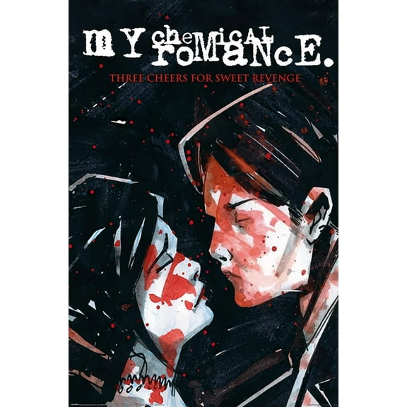 My Chemical Romance - Music Poster (Three Cheers For Sweet Revenge - Album Cover) (Size: 24" x 36")
