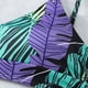 thumbnail image 5 of Gibobby Traje de Baño Sexy Bikini Conjunto de dos piezas de falda de playa con traje de baño 3D con estampado de estilo corte magnífico para mujer(Morado,M), 5 of 5