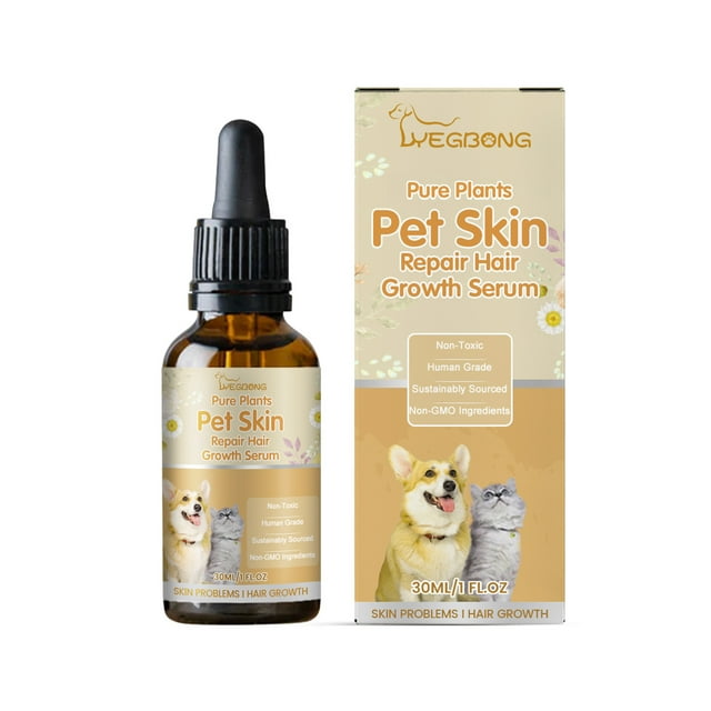 Pet Skin Care essence Cat Dog Skin Hair Wound Cleaning&Moisturizing Care essence
