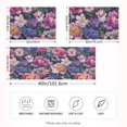 thumbnail image 2 of Yayeee Pillowcase Queen Size Set of 2 Satin Wrinkle Resistant Envelope Pillow Case, Soft Pinks Flowers, 2 of 8