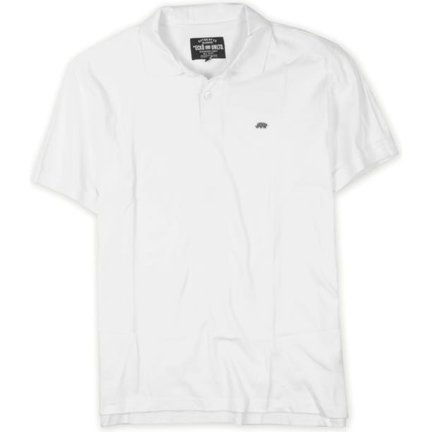 Ecko Unltd. Polo de rugby de color sólido Wallburner para hombre, blanco, XXX-Large