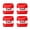 A, variant on Pixel Grass Block Weighted Kick Sack, 4‑Pack Square Cube Throwing Bean Bags, 2.75 Inch Outdoor Leisure Kicking Game Toys for Backyard, Beach & Camping