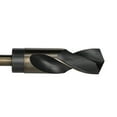 thumbnail image 2 of 1-1/16" Reduced Shank HSS Black & Gold KFD Drill Bit, 1/2" Shank, 3-Flat Shank, Pack of 1, 2 of 3