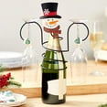thumbnail image 4 of Holiday Wine Bottle & Glass Holders - Snowman, 4 of 7