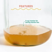 Craft A Brew Kombucha Starter Kit | 1 Gallon | Complete Home Brewing Kit with SCOBY Culture Claim Card