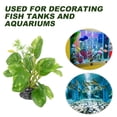 thumbnail image 4 of USHOBE Aquatic Plants Ornament Fish Tank Fake Plant Realistic Appearance Decoration 1Pcs, 4 of 8