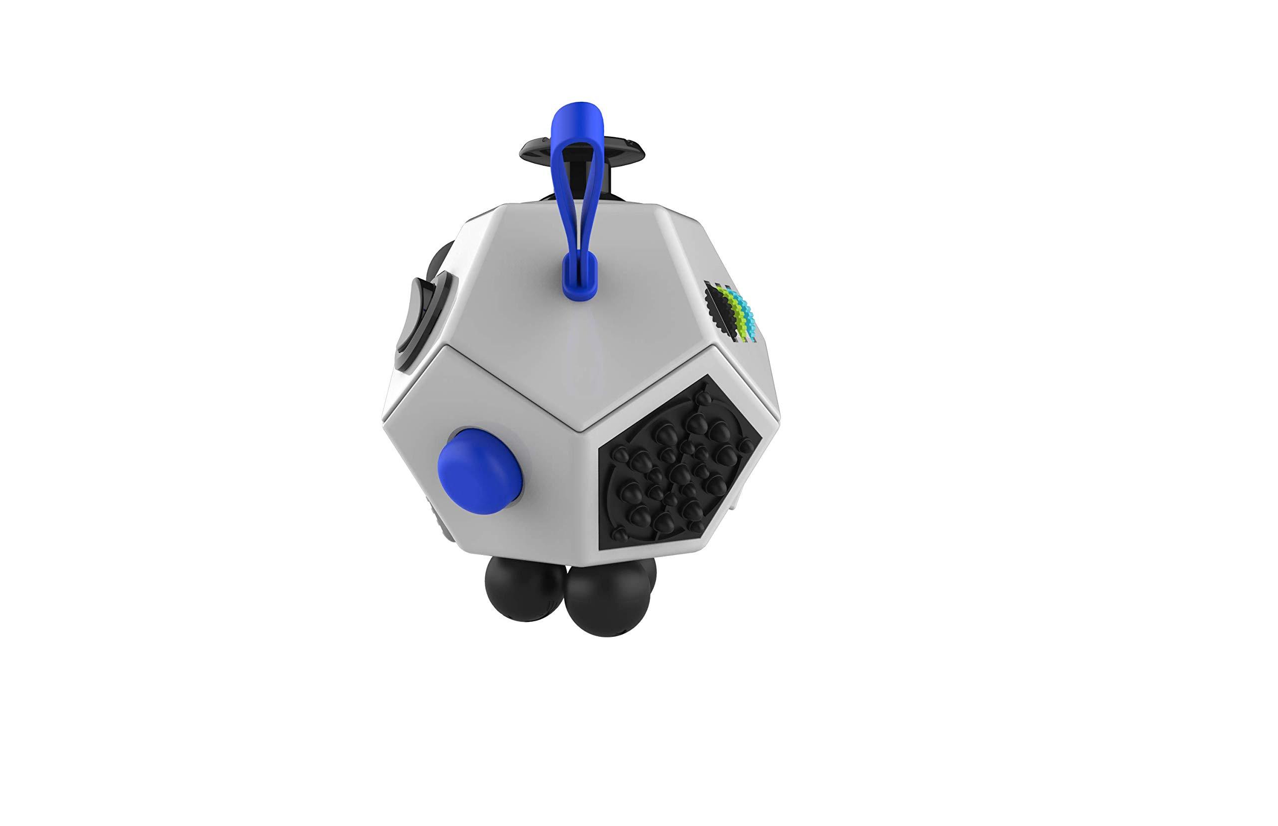 Fidget Dodecagon 12 Side Fidget Cube Relieves Stress And Anxiety Anti Depression Cube For Children And Adults With Adhd Add Ocd Autism White White Walmart Com Walmart Com