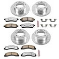 thumbnail image 3 of PowerStop Front and Rear Z36 Truck & Tow Carbon-Fiber Ceramic Brake Pad and Drilled and Slotted Rotor Kit Fits: FORD Select Models K1906-36, 3 of 9