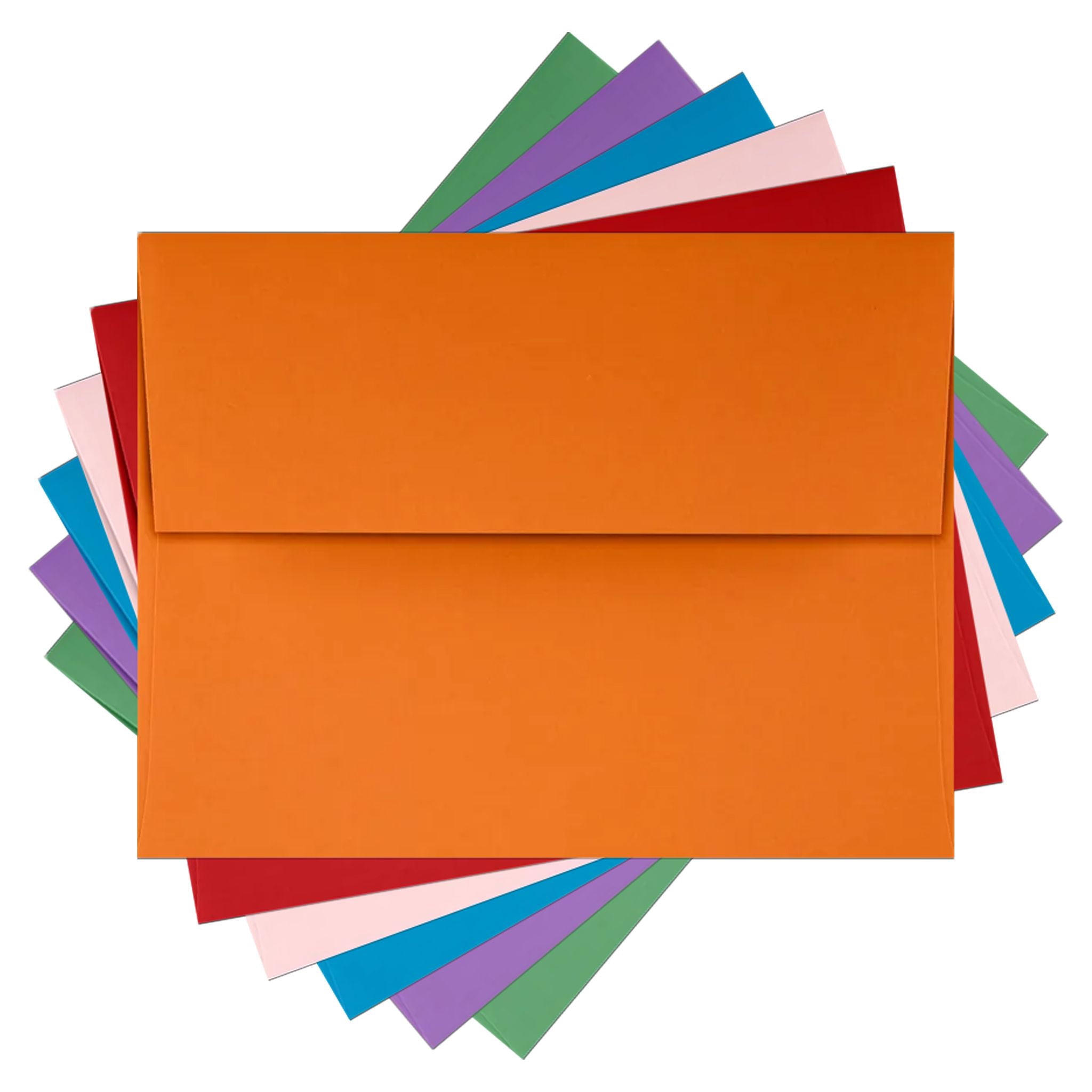 JAM Paper Peel & Seal A2 Envelopes, 4 3/8 x 5 3/4, Assorted, 150/Pack