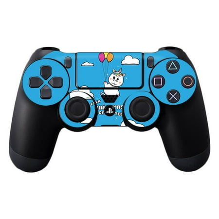 Skin For Sony PS4 Controller - Unicorns Get Lifted | MightySkins Protective, Durable, and Unique Vinyl Decal wrap cover | Easy To Apply, Remove, and Change (Best Way To Get A Ps4)