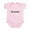 Petal Pink, variant on CafePress - Habibi Infant Bodysuit - Baby Light Bodysuit, Size Newborn - 24 Months