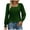 Green, variant on ZyeKqe Womens Blouses Square Neck Long Sleeve Casual Stretchy Pullover Tops Fall Fashion Loose Fitted Dressy Shirts