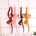 thumbnail image 4 of Eqslft 27.6" Hanging Monkey,1PC Hanging Stuffed Animal Monkey Plush Toy Large Animal with Loop for Birthday Xmas Gifts Favors, 4 of 8
