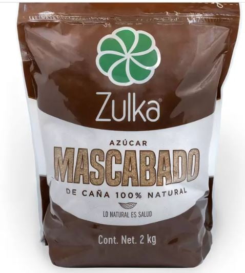 Zulka Raw Sugar Azucar Mascabado 2 kg