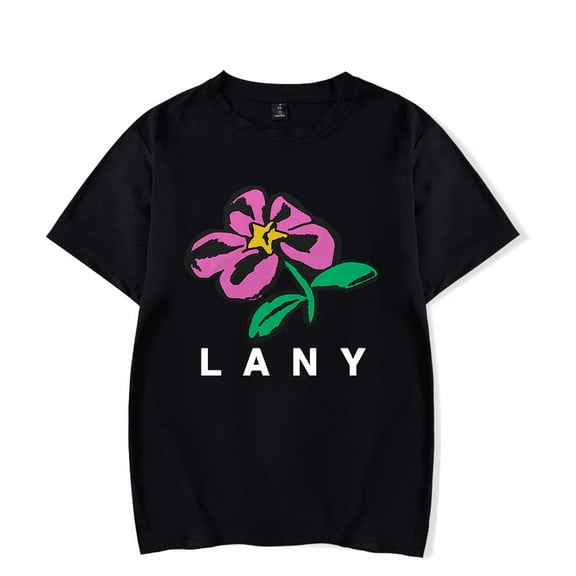 LANY Merch T-Shirt ILYSB Flowers Logo Printed Cover Logo T Shirts Short Sleeve Top Tees Men Women