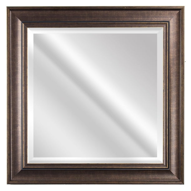 Bentley Bronze Beveled Wall Vanity Mirror