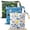 Multicolor 1, variant on KABOER 3 Pack Wet Dry Bags, Mess Proof and Waterproof Travel Bags, Diaper Bags with Cartoon Print for Baby, Dinosaur, Cat,11.8"x11" Reusable Storage Bags for Daycare,Travel,Swimming