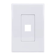 Construct Pro 1 Port Keystone Wall Plate With Screwless Face Color construct-pro-1-port-keystone-wall-plate-with-screwless-face-color