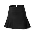 thumbnail image 1 of Falda corta deportiva para mujer Falda holgada de dos piezas antipeep y de secado rápido para correr Fitness Culottes Falda de tenis Wmkox8yi FGJ400, 1 of 7