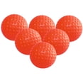 thumbnail image 3 of WHAMVOX 6 Pcs Balles Rouges en PU pour Pratique de Golf Entraînement Intérieur Balles en Caoutchouc Souples Durables, 3 of 4