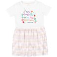 thumbnail image 3 of Inktastic She is Fierce Funny Shakespeare Quote Girls Toddler Dress, 3 of 5