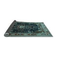 thumbnail image 2 of Ahgly Company Indoor Square Persian Light Blue Traditional Area Rugs, 4' Square, 2 of 4