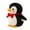 Black丨25cm, variant on zhonghuaying 1Pcs 25cm Cute Penguin Stuffed Animal Plush Toy with Red Bow Tie, Soft Fluffy Penguin Plushie, Available in 25cm/30cm Sizes, Gift for boys girls & Penguin Lovers