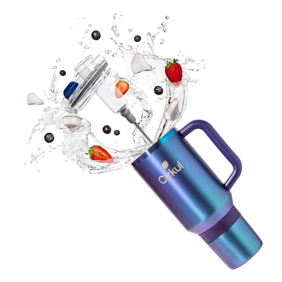 Vaso Cirkul de 40 oz de acero inoxidable con asa