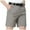 Grey, variant on WERYOUNG Mens Business Casual Suit Shorts Loose Mens Cotton Trousers Stylish Trunks, White, XXXL/40