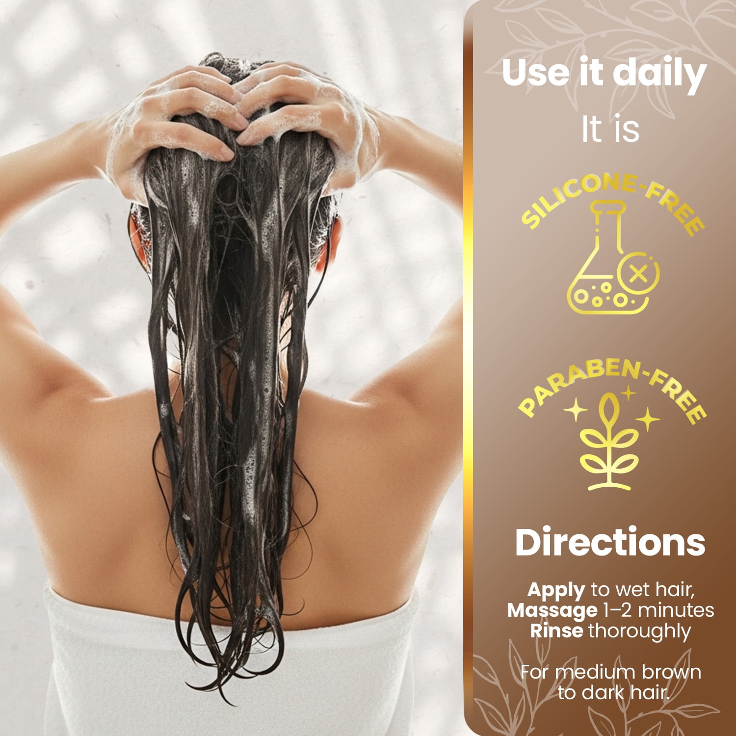 Tio Nacho Anti-Gray Shampoo with Henna & Royal Jelly, 14 fl oz (3 Pack)