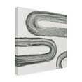 thumbnail image 2 of Chris Paschke 'Gray Rainbow V' Canvas Art, 2 of 4