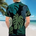 thumbnail image 6 of High Quality Hawaiian Shirts for Men Short Sleeve Aloha Beach Shirt Floral Summer Casual Button Down Shirts Blouses 4L8ZWT, 6 of 7