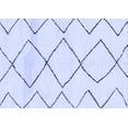 thumbnail image 1 of Ahgly Company Machine Washable Indoor Rectangle Solid Blue Modern Area Rugs, 8' x 12', 1 of 4
