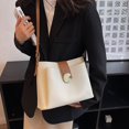 thumbnail image 5 of Pu New Fashion Explosions High Sense Ladies Bucket Bag Joker Hombro Bandolera,Negro, 5 of 5