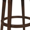 thumbnail image 5 of Hillsdale Halbrooke 25" Indoor Wood Contemporary Counter Stool, Chocolate/Gray, 5 of 12