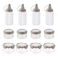 thumbnail image 1 of Mini botella exprimidora de salsa de plástico, caja de condimentos, contenedores de aderezo para ensalada, accesorios de cocina para barbacoa al aire libre, 12 Uds., 1 of 7