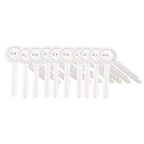 12" - Goniometers 10 Pack - 10 goniometers Bulk lot Set from EMI USA