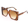thumbnail image 4 of Gafas de sol cuadradas grandes vintage para mujer, moda, formas grandes, 10, 4 of 4