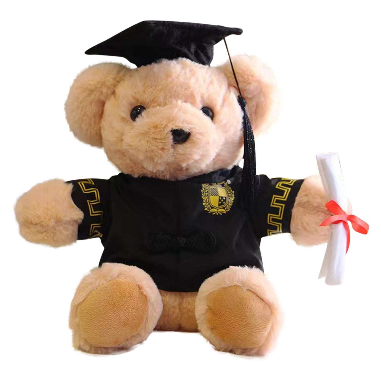 Ohufall Class Of 2026 PhD Teddy Bear Plush Toy Lovely Graduation Gifts For Party Decorations