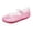 Hot Pink Sandals for Kid, variant on Girl's Pearlescent Clogs On Breathable Holes Lightweight Waterproof with Elastic Goring Closure for Poolside and Water Play Hot Pink 24