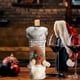 thumbnail image 1 of Puntoco Fundas para botellas de vino de Navidad Bolsas para envolver vino de muñeca sin rostro Modelo de pelo largo Fundas para botellas de vino de Navidad Decoraciones de mesa, 1 of 6