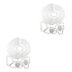 thumbnail image 3 of Ounissouiy Wear-resistant Embossing Mould Portable Decorative Paper Photo Die Cloud Mold Scrapbooking Card Crafts DIY Cute 2piezas, 3 of 6