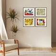 thumbnail image 2 of Picasso Wall Art 4 Panels,Pablo Picasso Print,Abstract Painting,Contemporary Art,Pablo Picasso Poster,Picasso Framed Art For Wall Decor, 2 of 6