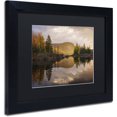 thumbnail image 2 of Trademark Fine Art "Mountain Light" Canvas Art by Michael Blanchette Photography Black Matte, Black Frame, 2 of 4