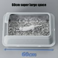 thumbnail image 6 of High Side Cats Litter Box with Stainless Steel Tray and Removable Panel Scoops For Large Cats Home Use, 6 of 9