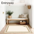 thumbnail image 3 of ODIKA 8'x10' Machine Washable Non-Slip Area Rug, Elegant Scrollwork Design Featuring Delicate Curves and Subtle Motifs High Traffic Rug with Pad, Ivory, 478604, 3 of 8
