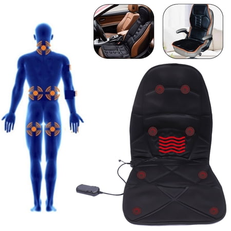 Electric Car Massage Lumbar Back Support Cushion Seat Massager Pillow For Office Chair Pu Leather D Electric Car Massage Lumbar Back Support Cushion Seat Massager Pillow For Office Chair Pu Leather D