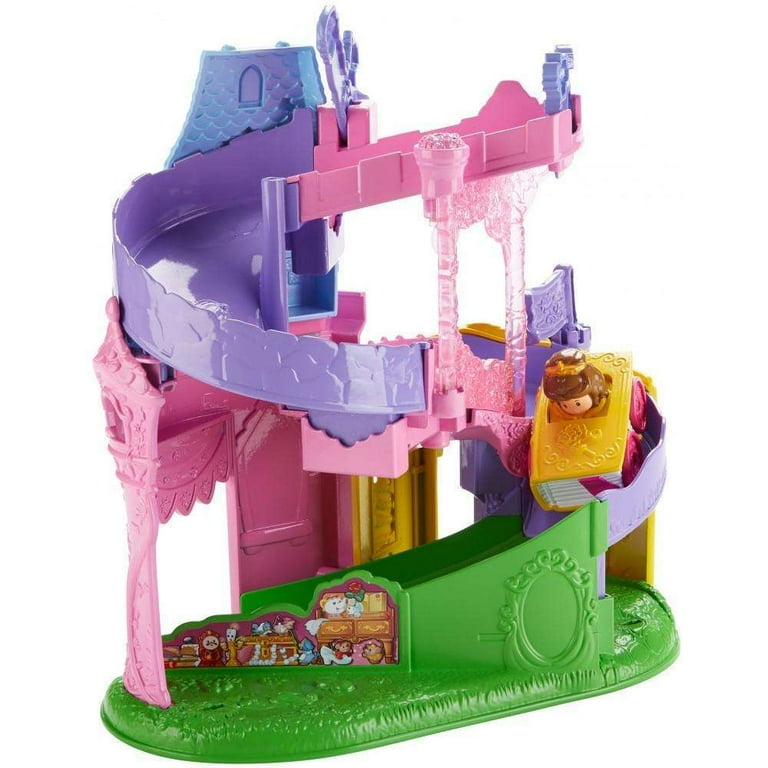 Little People Fisher Price Disney Princess Wheelies Doll Playset