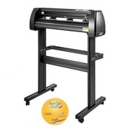 INTBUYING 24inch Vinyl Cutter Plotter Machine with Software & Stand Max. Paper Width 720mm